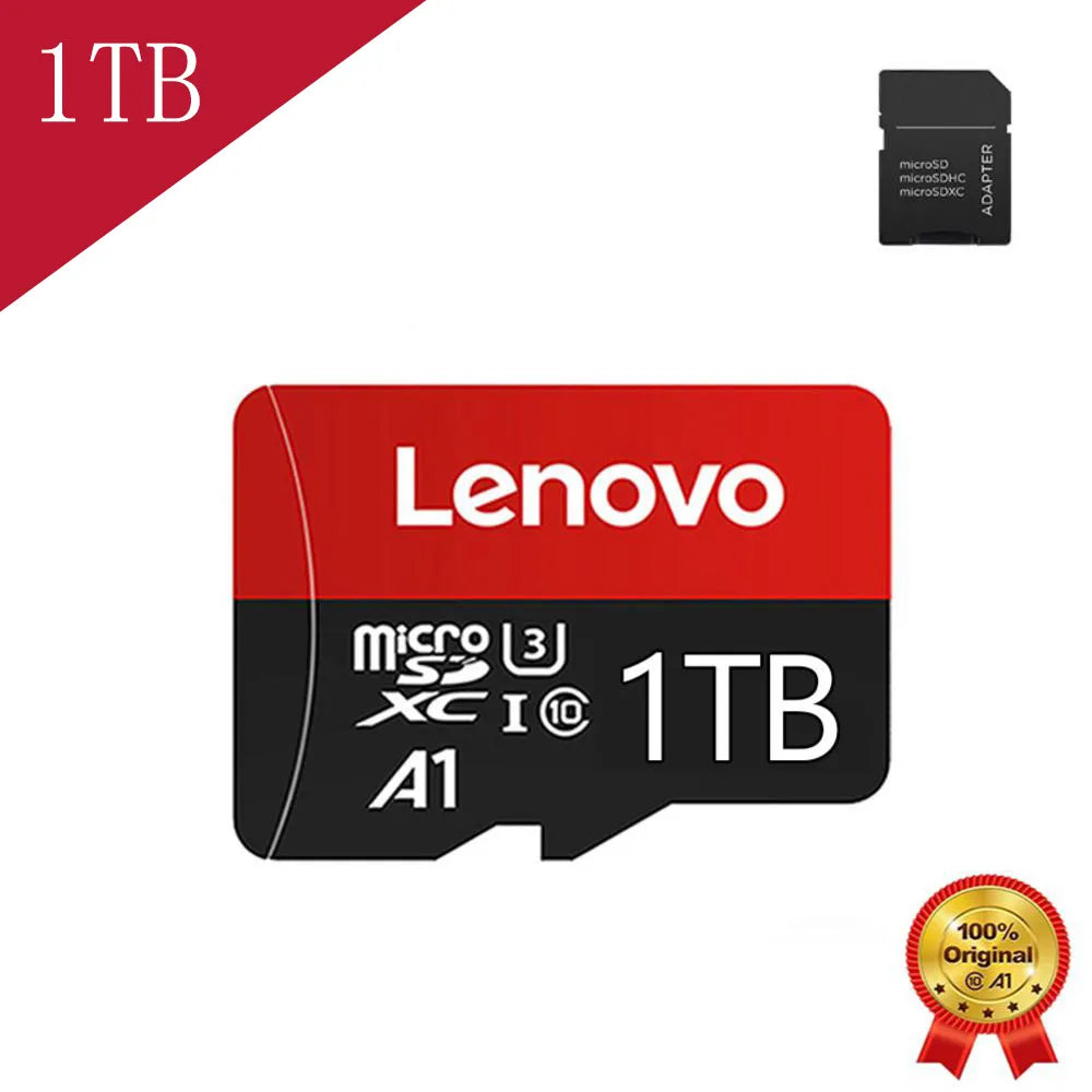 Lenovo Memory TF Card 512GB 256GB 128GB 64GB 32GB 16GB 8GB 1 TB 512 256 64 32 16 8 GB Micro SD Flash Card Dropshipping