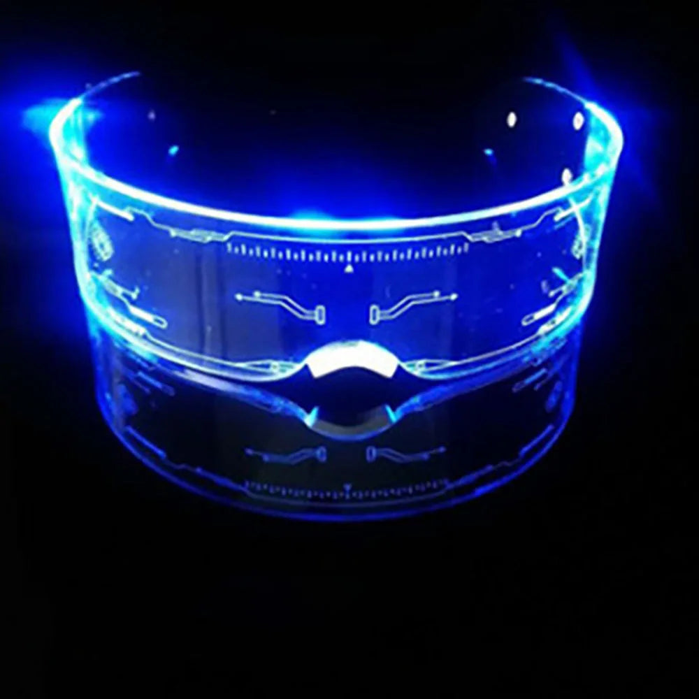 Novelty Led Glasses Light Luminous Glasses Lamps Night Lights Bar Atmosphere Props Dance Technology Glasses Colorful Cool Party