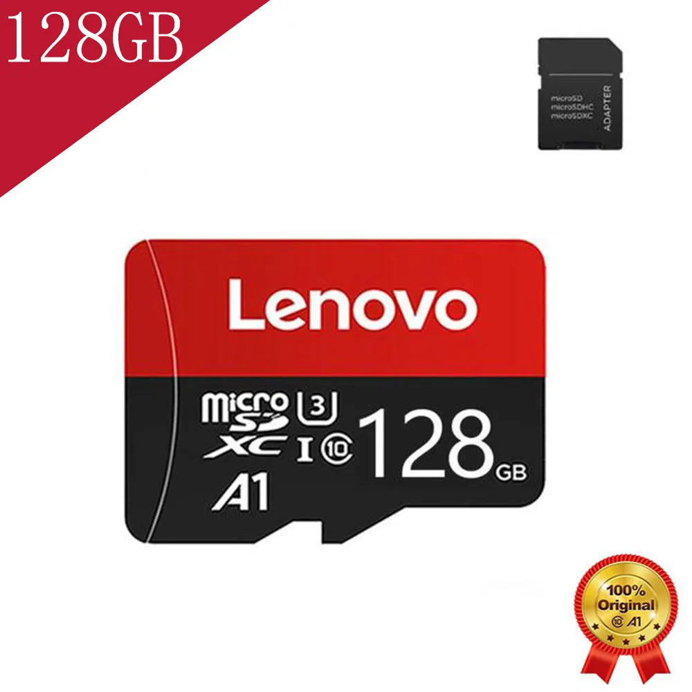 Lenovo Memory TF Card 512GB 256GB 128GB 64GB 32GB 16GB 8GB 1 TB 512 256 64 32 16 8 GB Micro SD Flash Card Dropshipping