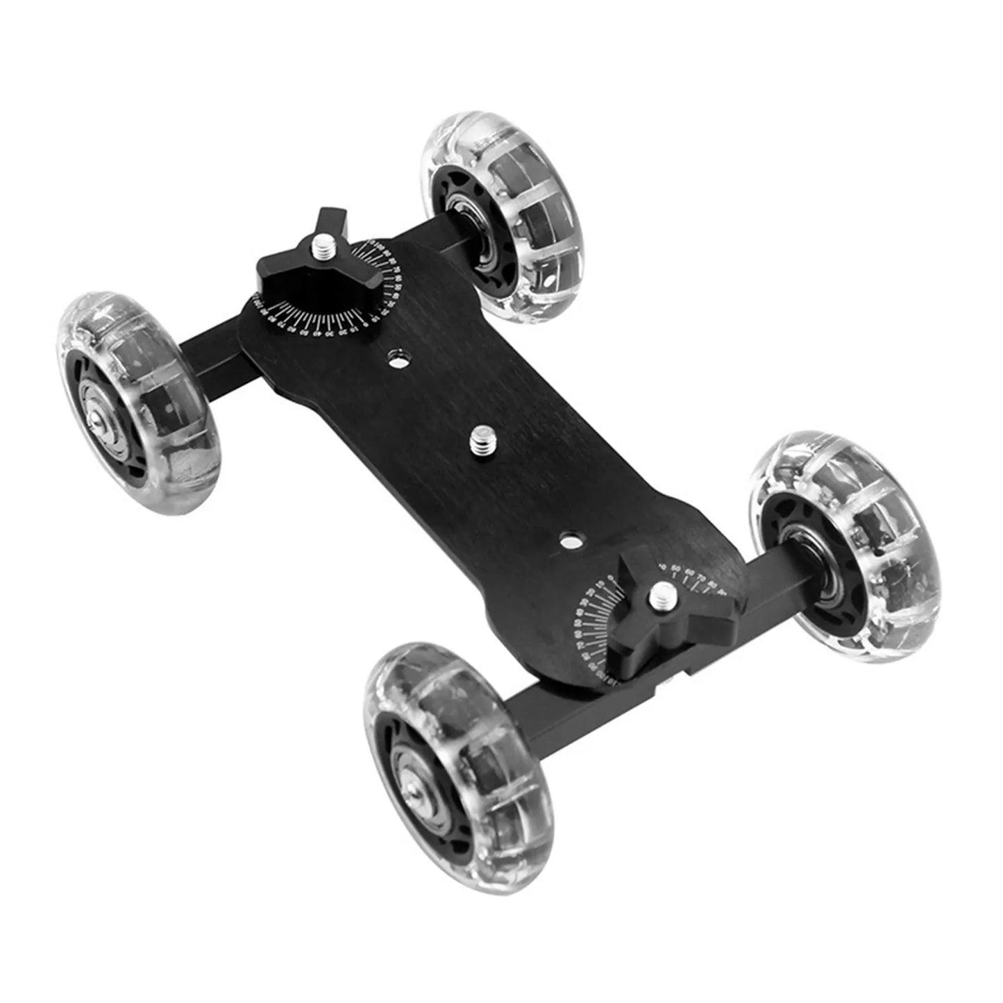 Camera Table Slider Dolly Desktop Mini Video Car Stabilizer For DSLR Camera Desktop Directional Pulley Shooting Car